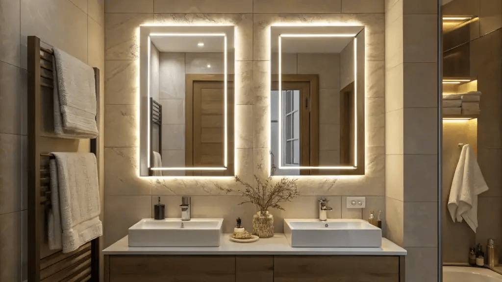 Cách chọn đèn LED chiếu sáng cho phòng tắm