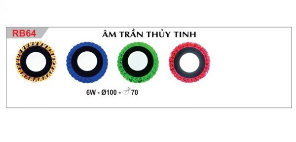 đèn led âm trần